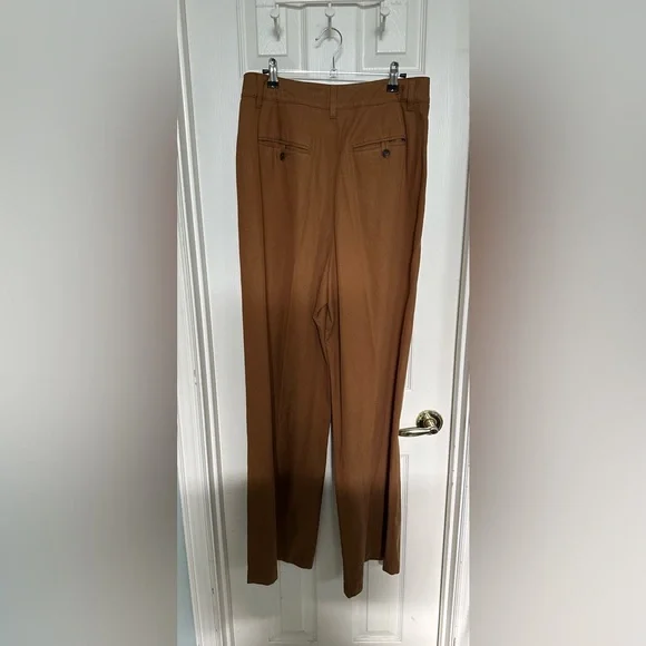 NWT Madewell The Harlow Wide Leg pant in acorn size 8T - Picture 4 of 5